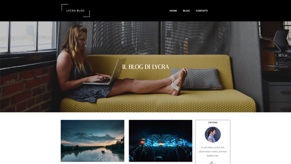 Blog Corso Elementor